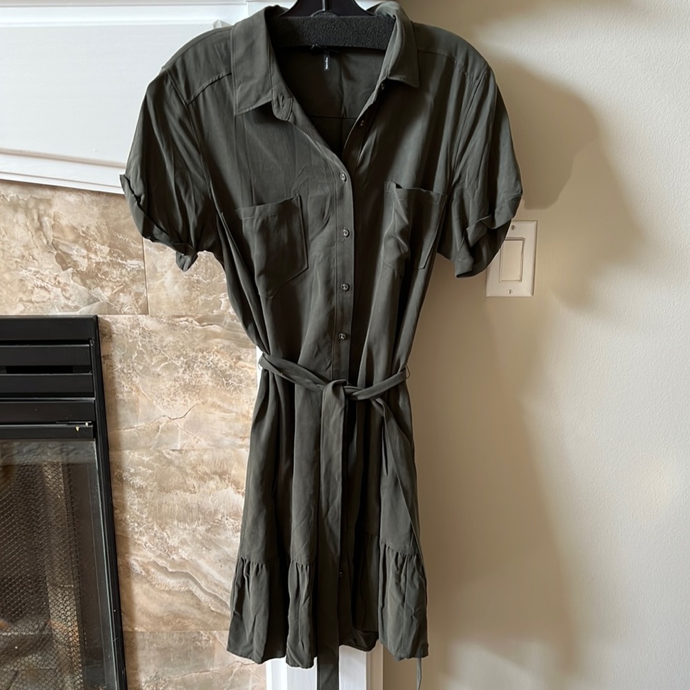 Paige | Olive Green Dress